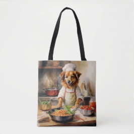 Bolsa Tote Cozinhar de Cachorro Volpino Italiano