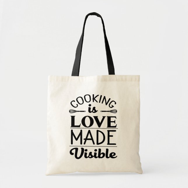 Bolsa Tote Cozinheiro Engraçado Cozinheiro Cozinheiro Cozinhe (Frente)