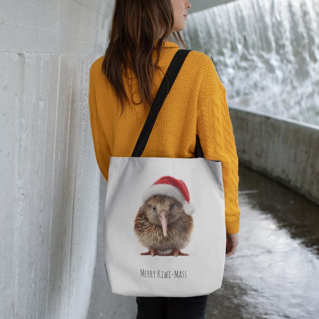 Bolsa Tote Cozy Christmas Kiwi (Criador carregado)
