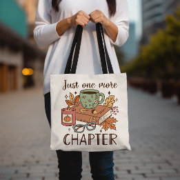 Bolsa Tote Cozy Lendo Apenas Mais Um Livro De Capítulos