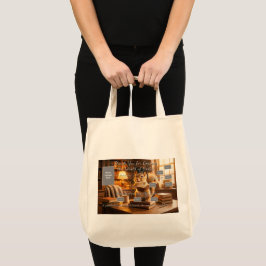 Bolsa Tote Cozy Library Squirrel Teacher Appreciation Tote
