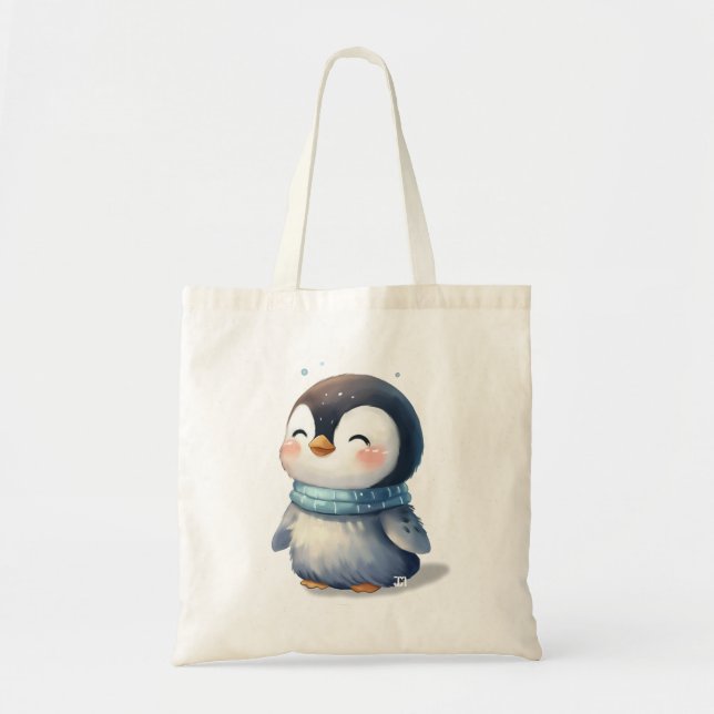 Bolsa Tote Cozy Penguin Baby (Frente)