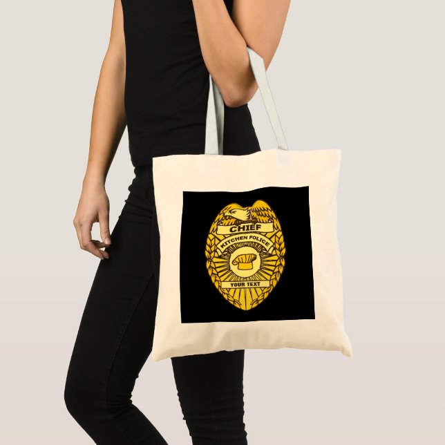 Bolsa Tote Crachá Da Polícia De Kitchen (Frente (produto))