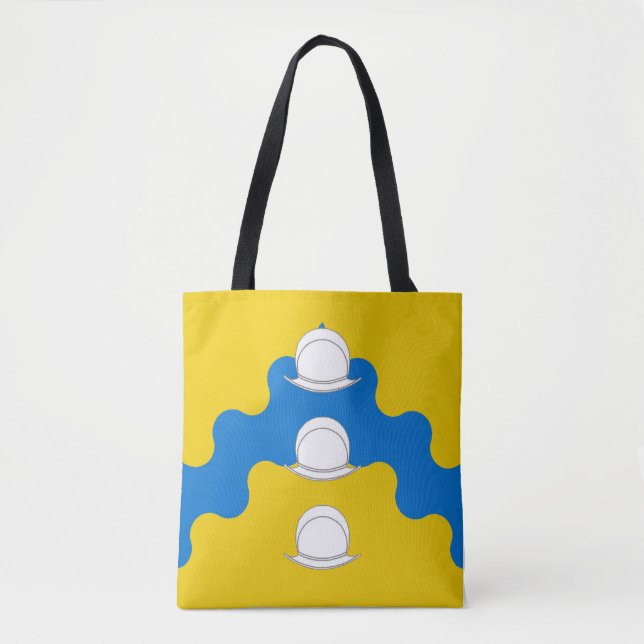 Bolsa Tote Crachá da Populace do Rio de las Animas (Frente)