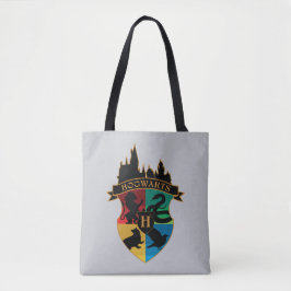 Bolsa Tote Crachá do Orgulho de Crest House do Castelo HOGWAR
