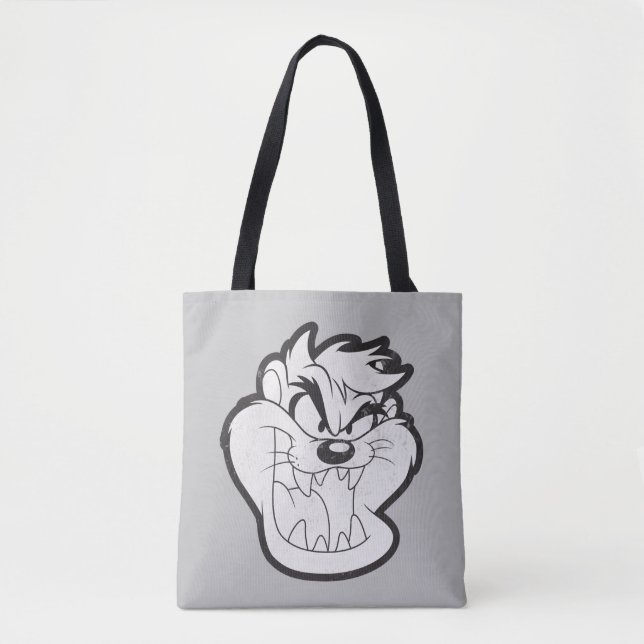 Bolsa Tote CRACHÁ Grin Mau TAZ™ (Frente)