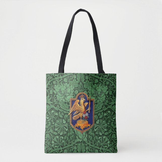 Bolsa Tote Crachá Royal Falcon da Rainha Anne Boleyn (Frente)