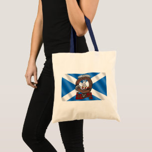 Bolsa Tote Crachá Stewart Clan