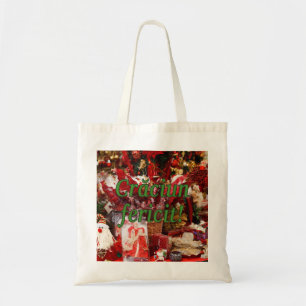 Bolsa Tote Crăciun fericit! Feliz Natal no gf romeno