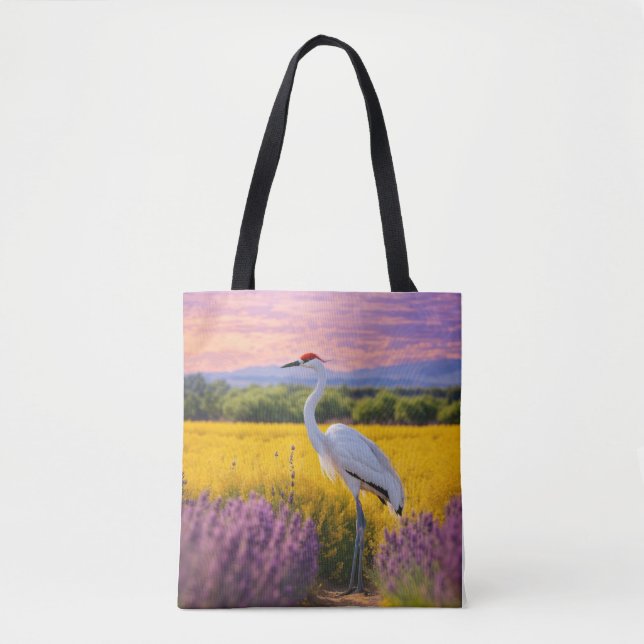 Bolsa Tote Crane do Bloom do Ouro (Frente)