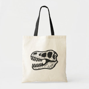 Bolsa Tote Crânio de Dinossauro