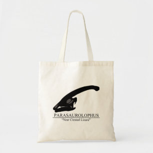 Bolsa Tote Crânio de Parasaurolophus