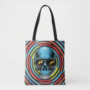 Bolsa Tote Crânio Funky Hipnótico 02