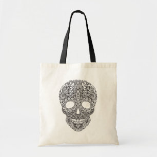 Bolsa Tote Crânio humano inspirado