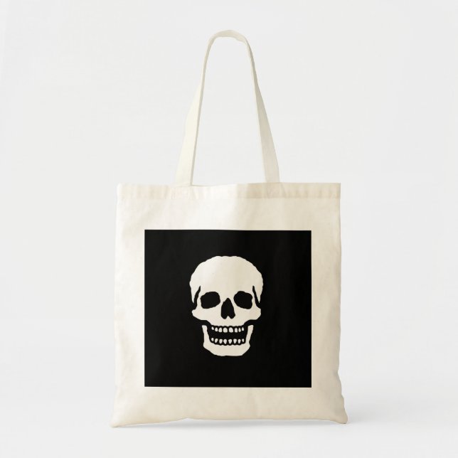 Bolsa Tote Cranio Risonante Assustador (Frente)