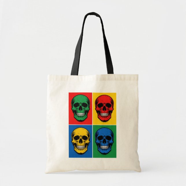 Bolsa Tote Crânios (Frente)