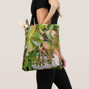 Bolsa Tote Crassula ovata por todo o Impressão