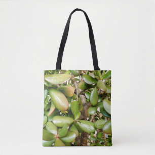 Bolsa Tote Crassula ovata por todo o Impressão
