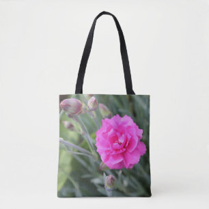 Bolsa Tote Cravo cor-de-rosa macio