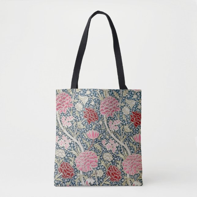 Bolsa Tote Cray Pattern (por William Morris) (Frente)