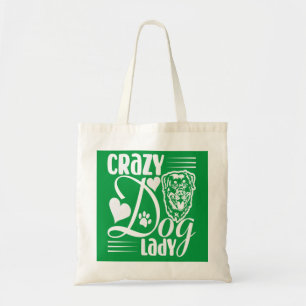 Bolsa Tote Crazy dog lady