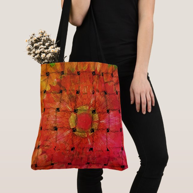 Bolsa Tote Create Your Own Cut and Sew Woven  all over print  (Close Up)