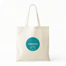 Creative Inspiration Tote Bag: "Você é criativo"