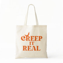 Creep It Real Fall Halloween Tote