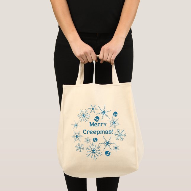 Bolsa Tote Creepmas feliz! (Frente (produto))
