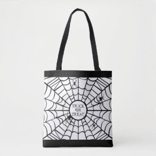 Bolsa Tote Creepy Spider Web