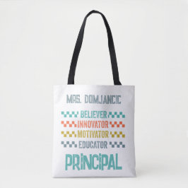 Bolsa Tote Crente, Inovador, Motivador, Diretor Educador