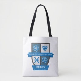 Bolsa Tote Crest de Aniversário de Peixes™ para 1-20 de Março