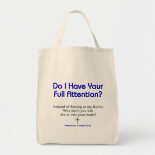 Bolsa Tote Criança de Deus cristão