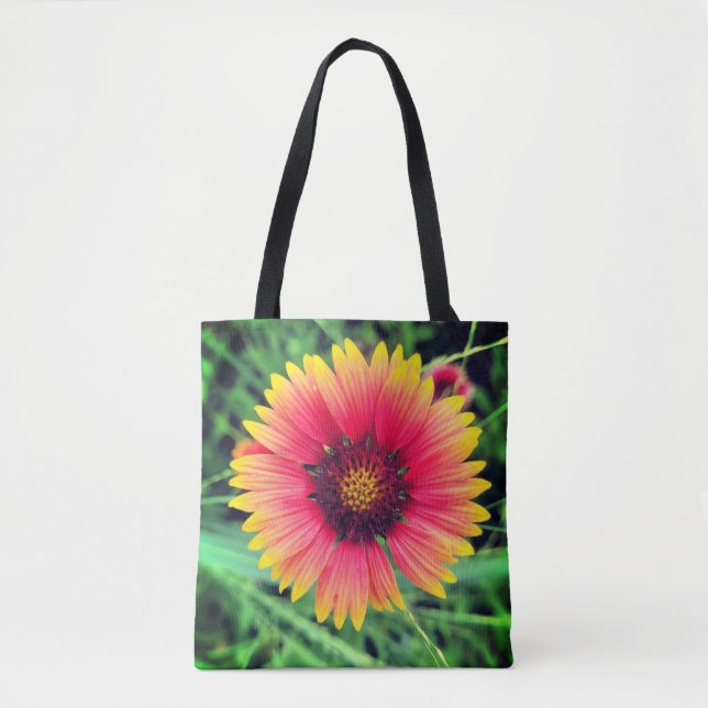 Bolsa Tote Criança de Flor Selvagem (Frente)