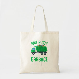 Bolsa Tote Crianças Apenas Um Menino Que Adora Caminhões De L