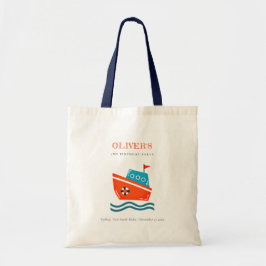 Bolsa Tote Crianças Brilhantes, Barcos Náuticos, Qualquer Ida