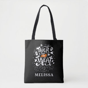 Bolsa Tote Crianças de Doce ou Travessura no Halloween Person