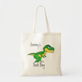 Bolsa Tote Crianças Dinossauros Livro Diversão Bag Jurássico