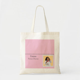 Bolsa Tote Crianças Médicas Personalizadas do Futuro com Nome