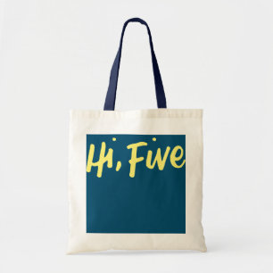 Bolsa Tote Crianças Oi Festa de 5 Anos e 5