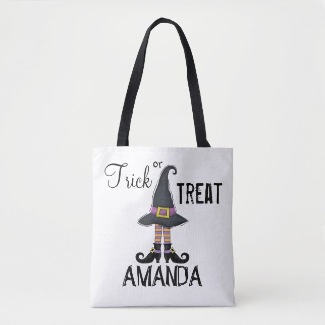 Bolsa Tote Crianças Personalizadas De Diversão Da Tipografia  (Frente)