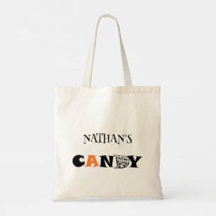 Bolsa Tote Crianças personalizam o truque do Dia das Bruxas o