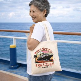 Bolsa Tote Criando Memórias, Uma Viagem de Cruzeiro de Cada V