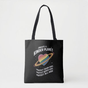 Bolsa Tote Criar Um Planeta Mais Kinder Para Jovens LGBTQ