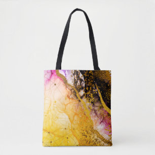Bolsa Tote Criatividade transparente. Abstrato nuvens - ART. 