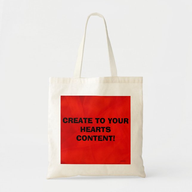 Bolsa Tote Criativo (Frente)