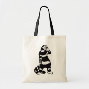 Bolsa Tote Criatura De Gato Cefaleia Gótica De Mão