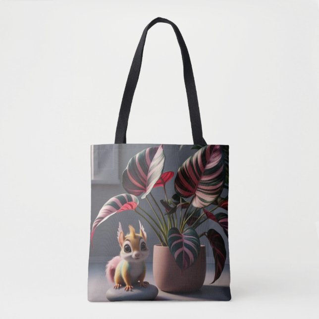 Bolsa Tote Criatura Whimsical (Frente)