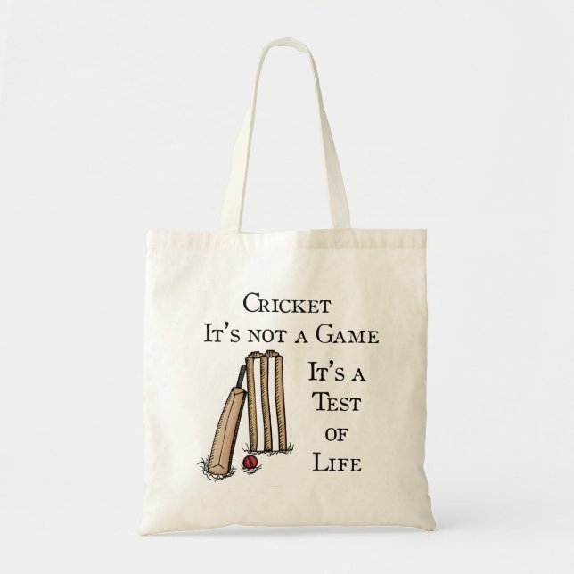 Bolsa Tote Cricket Shopping Bag (Frente)