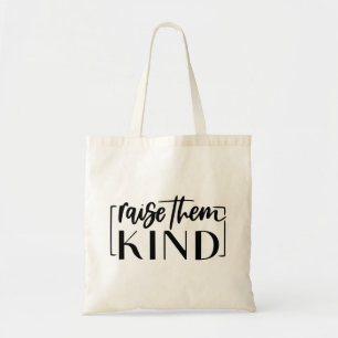 Bolsa Tote Crie-os com Bondade - Citação Inspiradora para Mãe